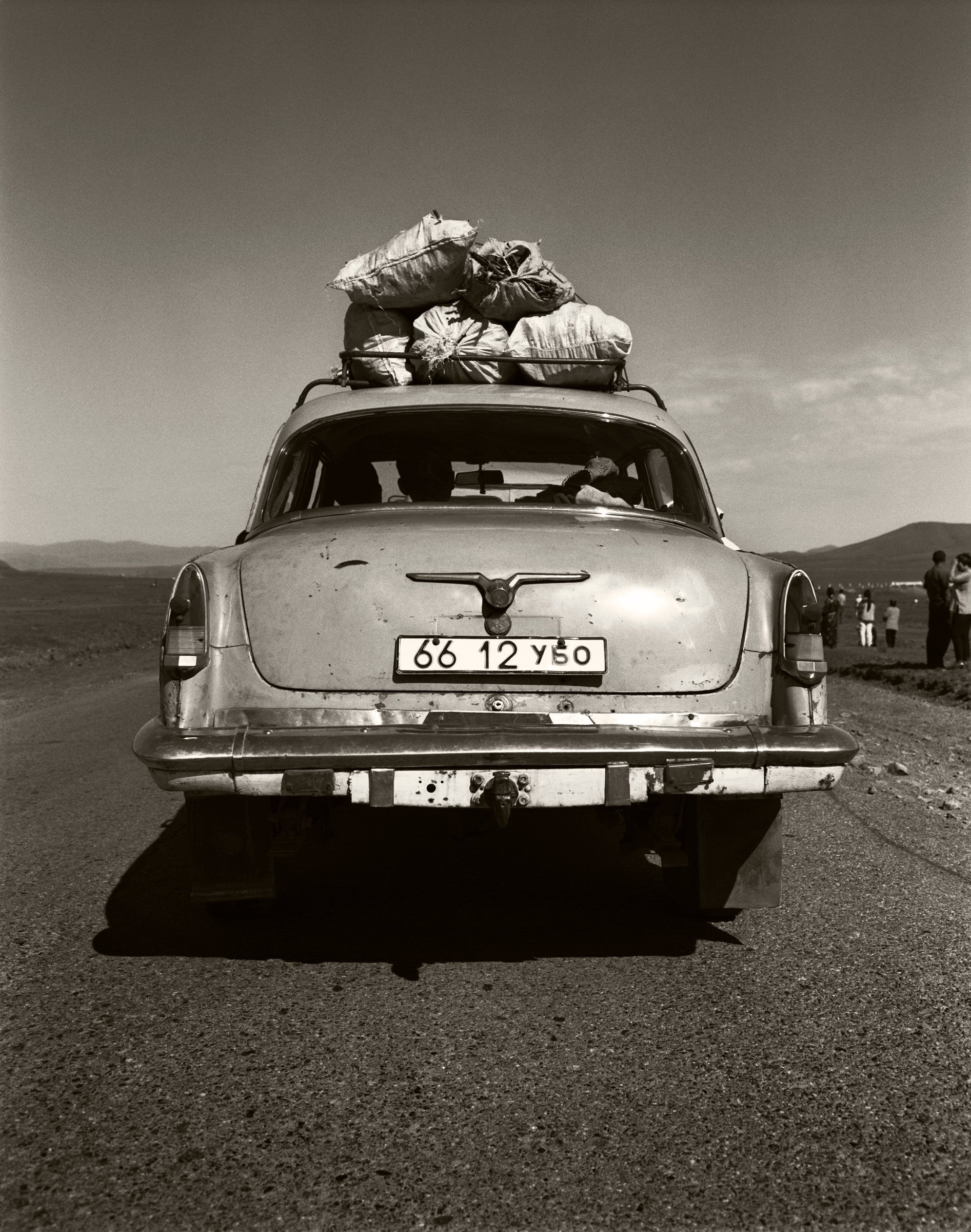 Car in Mongolia
