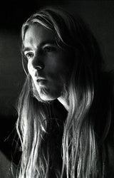 Gregg Allman portrait. Phoenix, AZ. 1973
