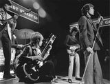 The Rolling Stones on the "Ready Steady Go" television set, London. 1966