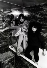 The Slits bathroom photosession 1982 Ari Up and Viv Albertine