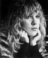 Stevie Nicks of Fleetwood Mac on a cruise boat in the harbor of Rotterdam, Netherlands, April, 1977.