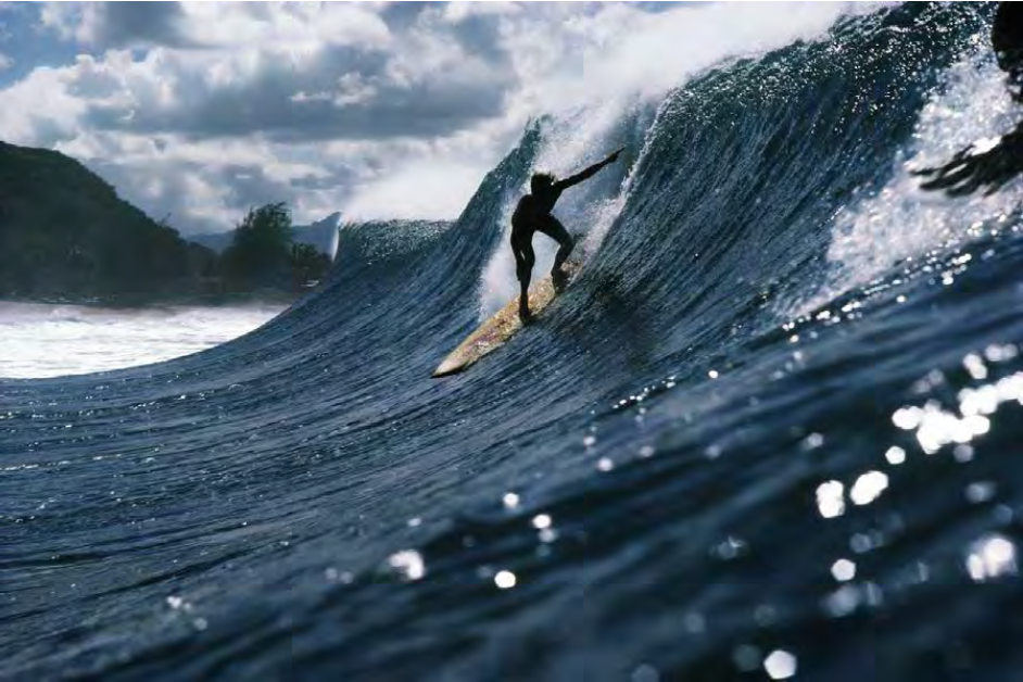 Rory Russell, Pipeline, Oahu, 1972