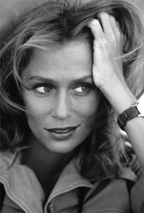 Lauren Hutton photographed in Los Angeles, CA. 1976