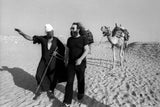 Jerry Garcia with guide in Egypt 1978.