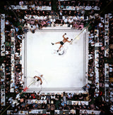Muhammad Ali seen walking back to his corner after KO of Cleveland Williams at the Houston Astrodome, Nov. 14, 1966.