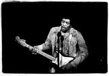 Jimi Hendrix at the Fillmore East, New York City.
December 1969