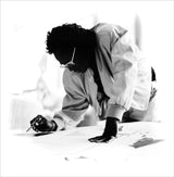 Miles Davis drawing.
New York. 1989