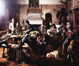 The Rolling Stones -Beggars Banquet "Dogs into Camera". At Sarum Chase castle in Hampstead, London, UK. 1968