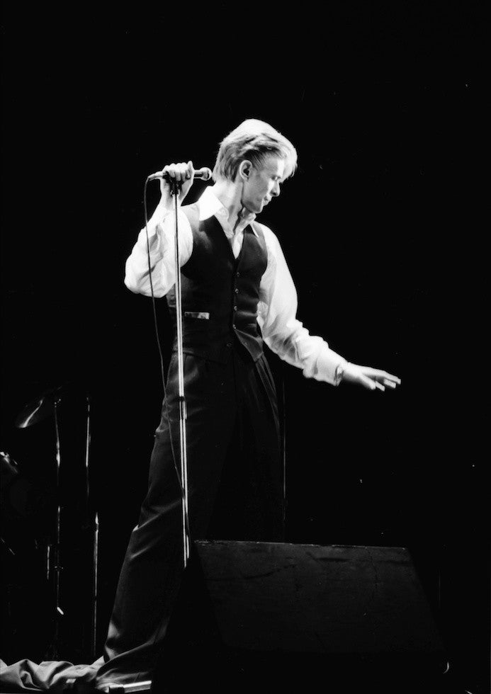 David Bowie, Thin White Duke Tour, Rotterdam, Holland, 1976
