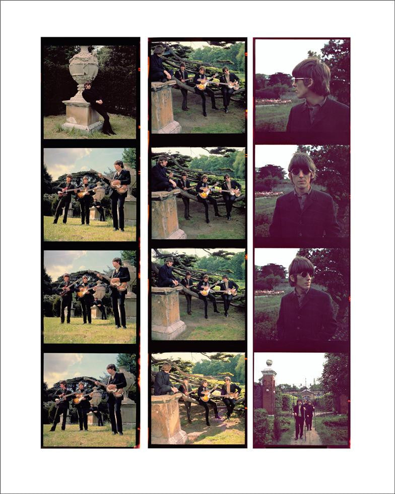 The Beatles in Chiswick Park, London. UK. 1966