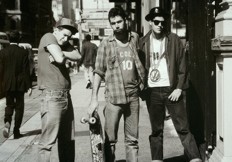 Beastie Boys in New York City. 1986