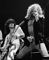 Led Zeppelin at Madison Square Garden - Robert Plant &amp; Jimmy Page, NYC, 1977