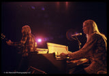 Duane &amp; Gregg Allman performing at Winterland, San Francisco. CA 1971