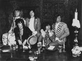 The Rolling Stones at the release party for the Beggars Banquet Album. Kensington, London. 1968
