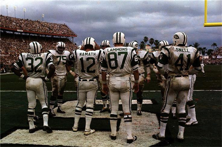 New York Jets vs Baltimore Colts, Super Bowl III, Orange Bowl Stadium, Miami, 19