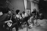 Tom Petty in studio working on Hard Promises album, 1979.