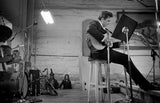 Johnny Cash performing at Folsom prison. 1968