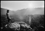 Keith Richards at sunrise in Joshua Tree National Park.