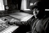 Dr Dre. in the studio.