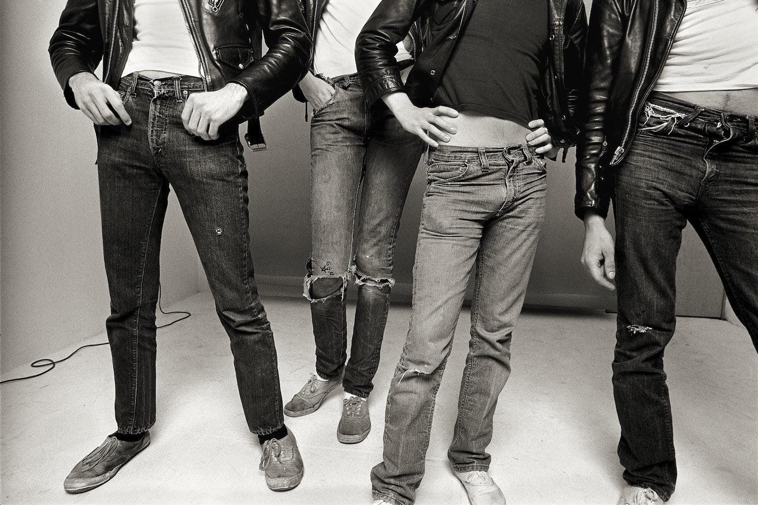 The Ramones, Los Angeles, 1977, "Jeans and Keds"