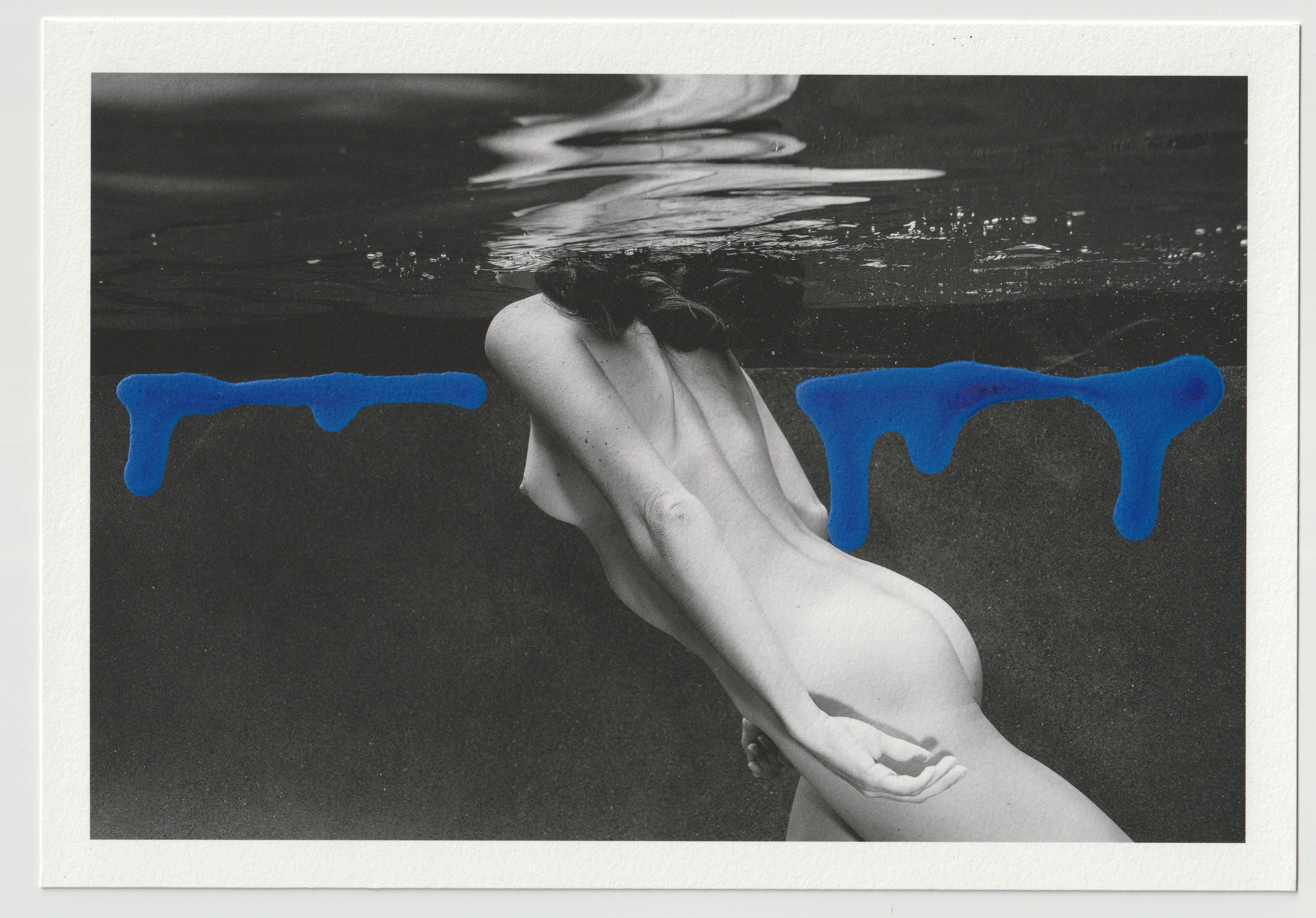No. 2 Underwater Nude with Paint