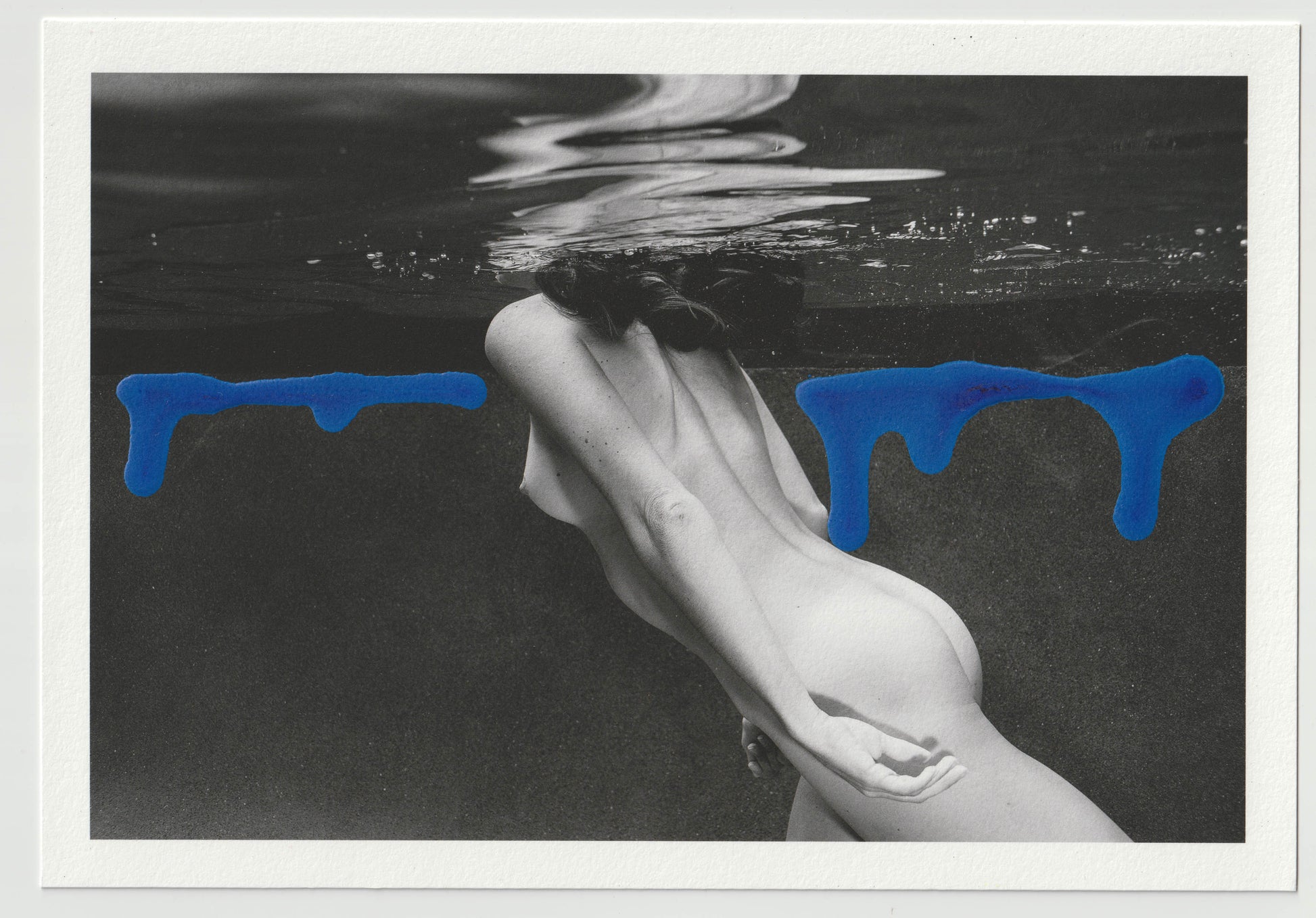 No. 2 Underwater Nude with Paint