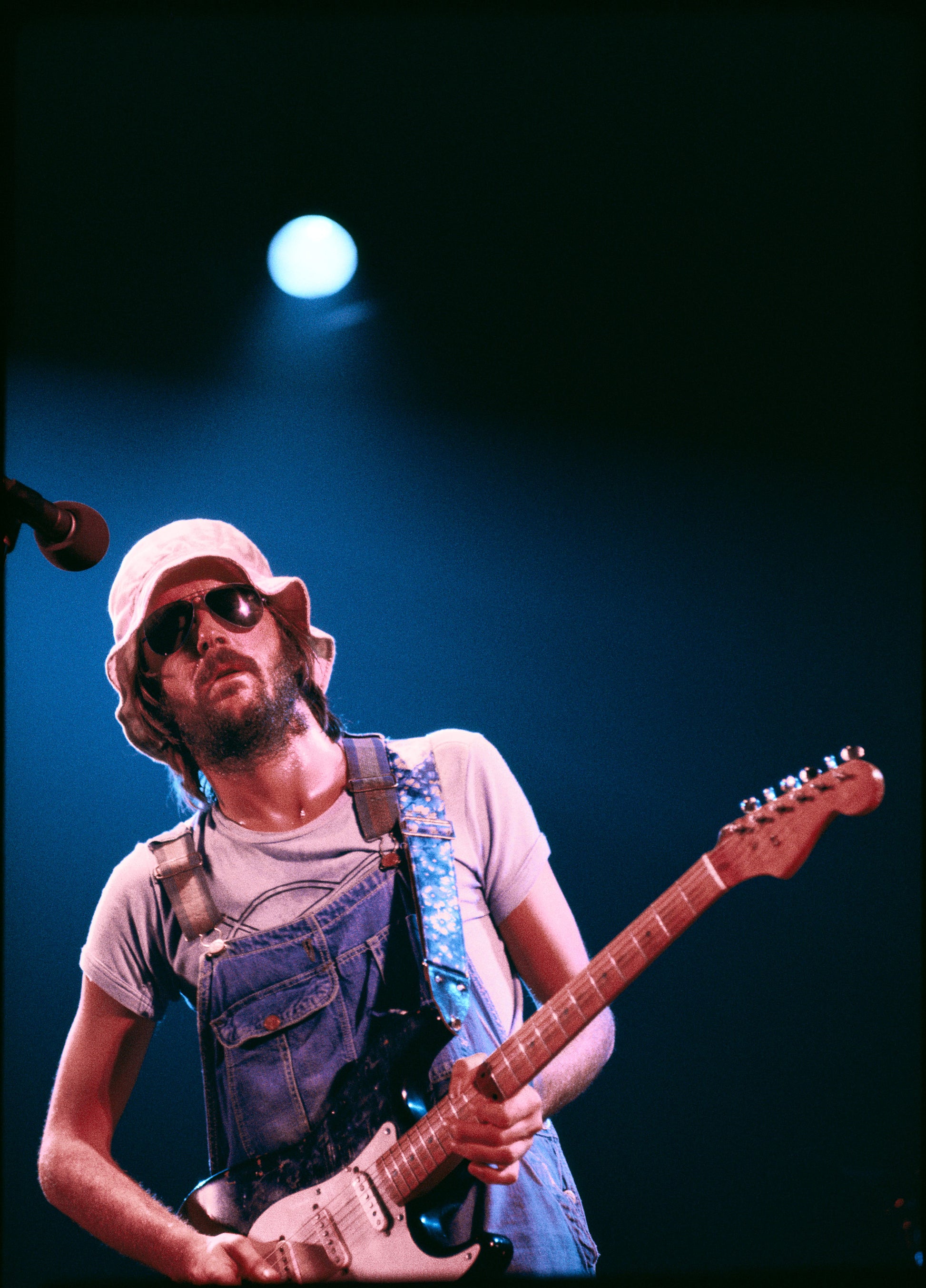 Eric Clapton performing at the Cow Palace theater.
San Francisco, CA. 1974