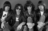 The Ramones - Johnny, Tommy, Joey and Dee Dee pose during a Fulham Studio photosession - London 1976